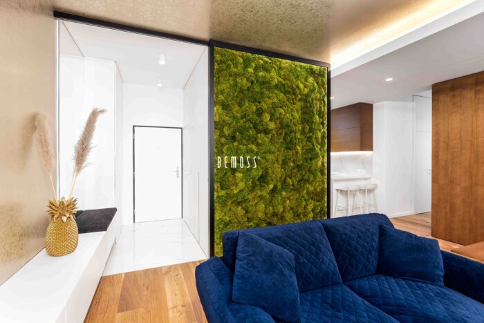 Click to view project – Siberische muur in het appartement